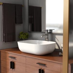 DeerValley DV-1V432 Vessel Sinks Timeless Elegance Durable Ceramic Easy Clean