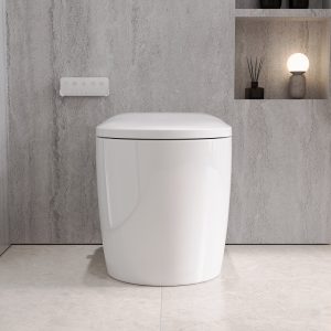 DeerValley DV-1S0381 Compact Smart Toilet for Small Bathrooms, Space-Saving Design