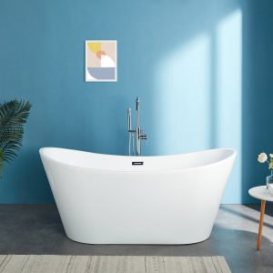 DeerValley DV-1T153S HORIZON 67" X 31" Freestanding Acrylic Bathtub